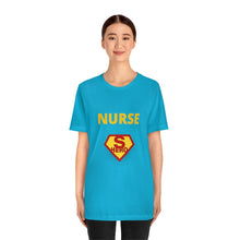 Load image into Gallery viewer, Nurse Superhero Short Sleeve Tee