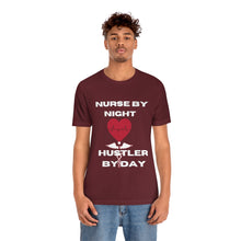 Load image into Gallery viewer, Hustler Nurse Unisex Jersey Short Sleeve Tee