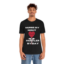 Load image into Gallery viewer, Hustler Nurse Unisex Jersey Short Sleeve Tee