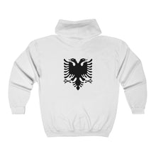 Load image into Gallery viewer, Custom Logo Full Zip Hooded Sweatshirt