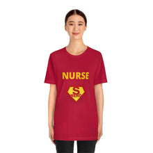 Load image into Gallery viewer, Nurse Superhero Short Sleeve Tee