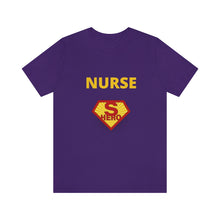 Load image into Gallery viewer, Nurse Superhero Short Sleeve Tee