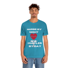 Load image into Gallery viewer, Hustler Nurse Unisex Jersey Short Sleeve Tee