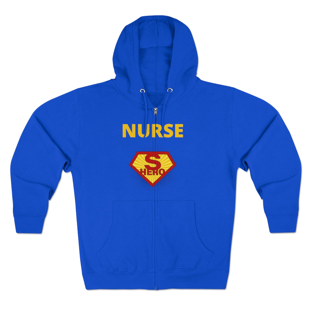 Nurse Unisex  Full Zip Hoodie